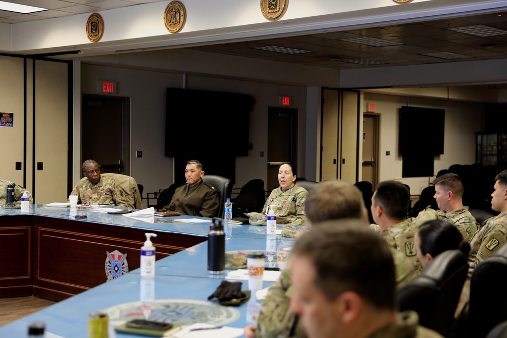 501st Military Intelligence Brigade hosts officer professional development session with Senior Leaders