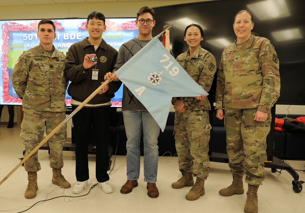 501st Military Intelligence Brigade hosts 10th Annual Korean Language Competition