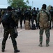 Members of Cameron, Ghana, and Chad armed forces pray together