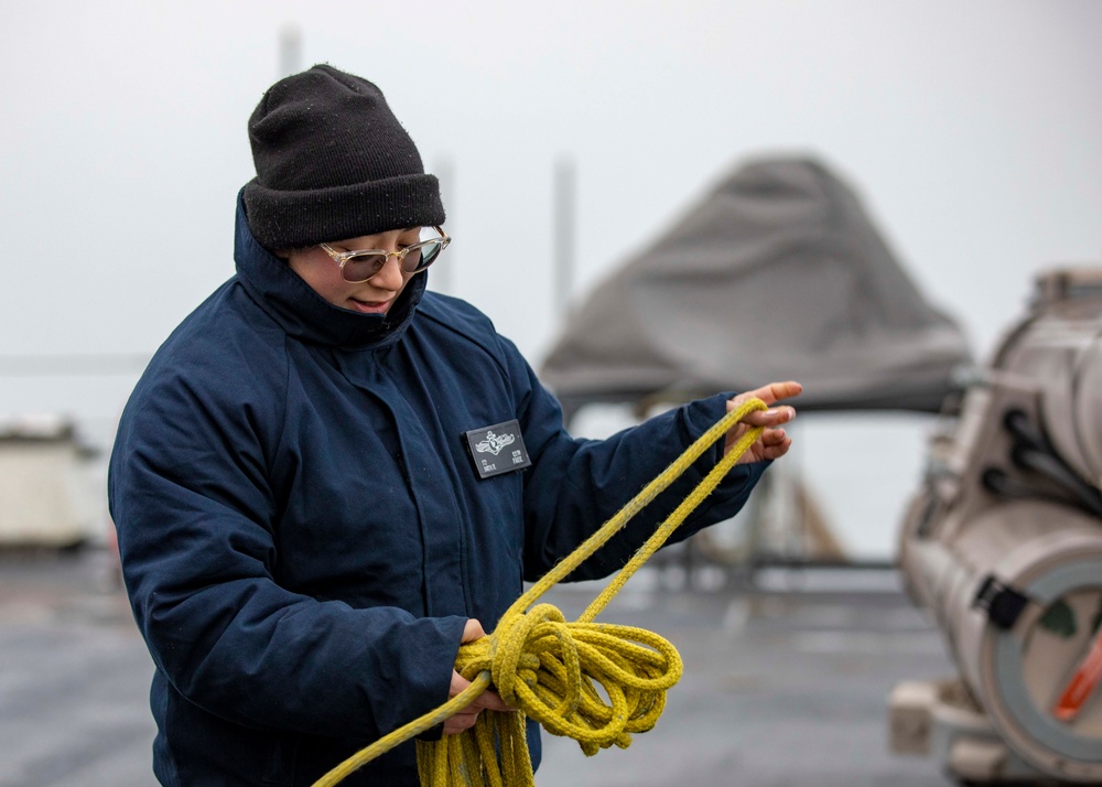 USS Porter Arrives in Rostock, Germany