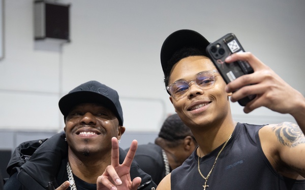 Dru Hill Concert at Camp Casey