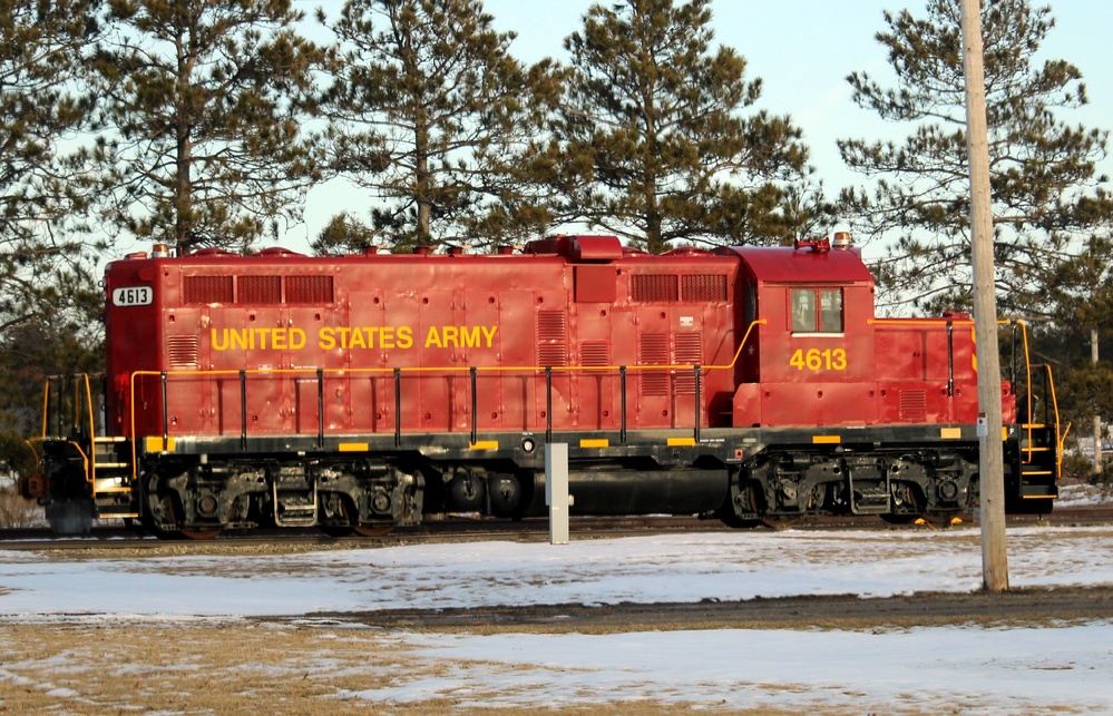 Locomotive at Fort McCoy