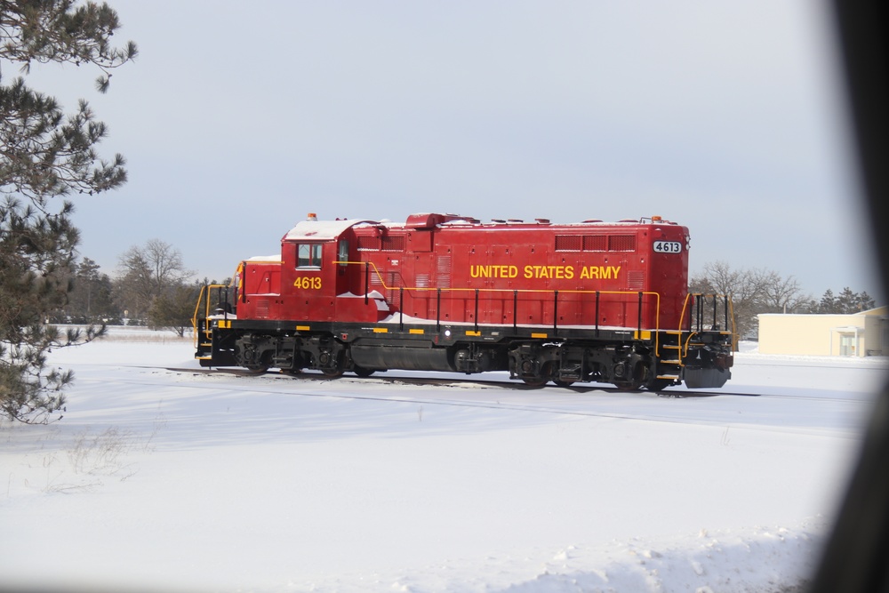 Locomotive at Fort McCoy