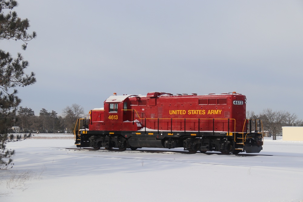 Locomotive at Fort McCoy