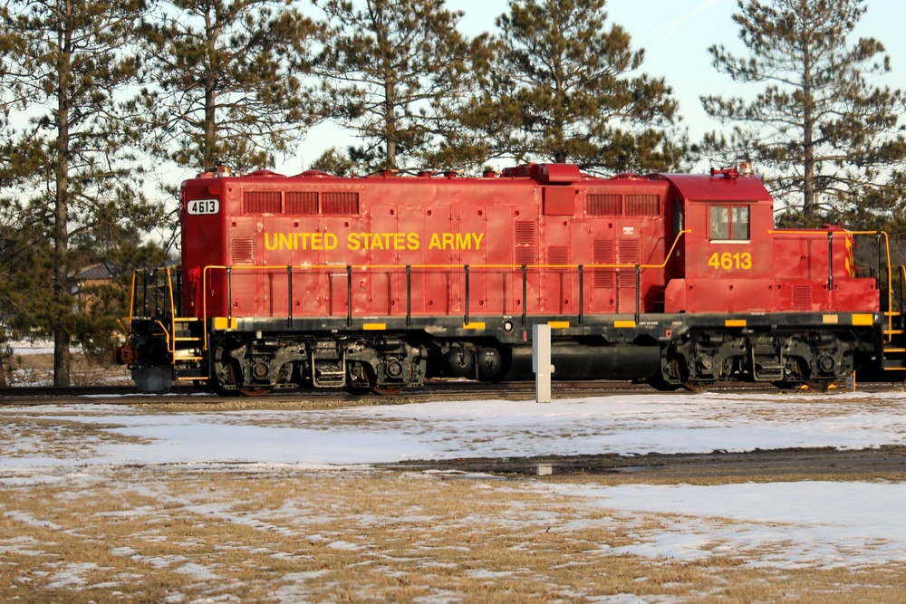 Locomotive at Fort McCoy