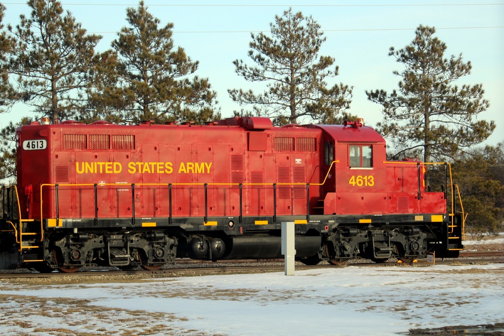 Locomotive at Fort McCoy