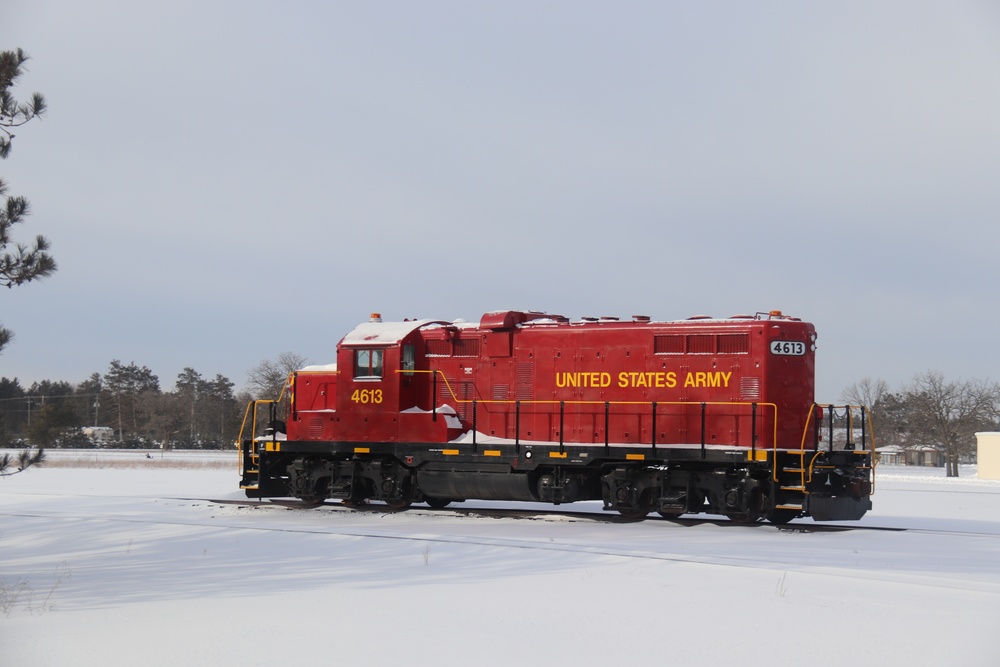 Locomotive at Fort McCoy