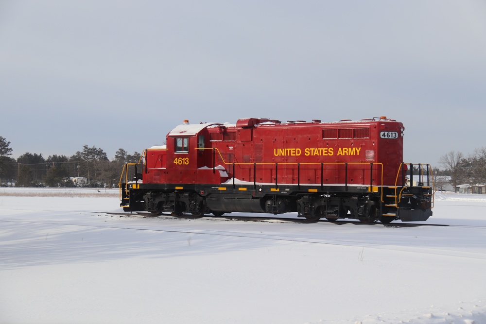 Locomotive at Fort McCoy