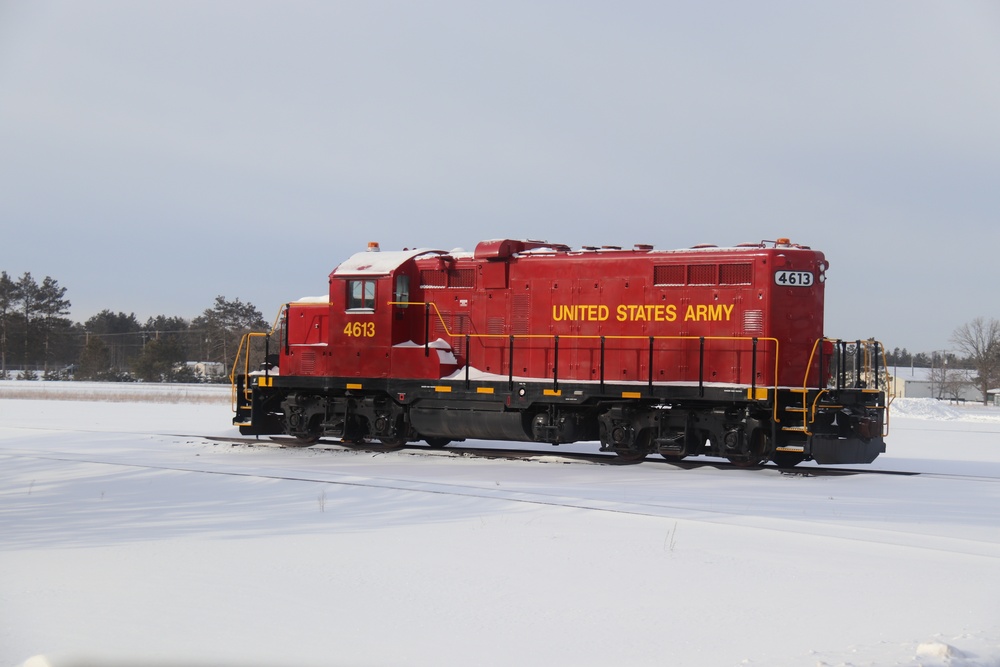 Locomotive at Fort McCoy