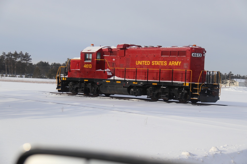 Locomotive at Fort McCoy