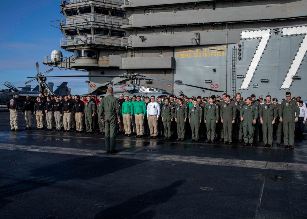 USS George H.W. Bush (CVN 77) Daily Operations