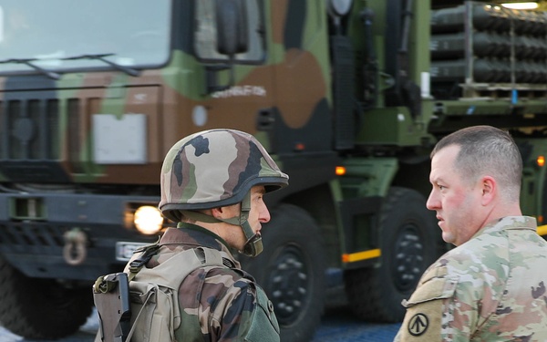 21st TSC observes French logistics elements in complex exercise