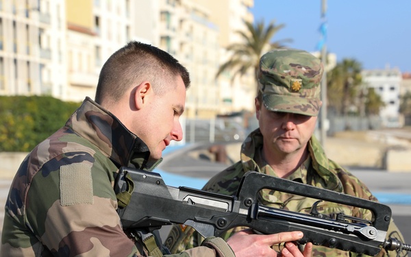 21st TSC observes French logistics elements in complex exercise