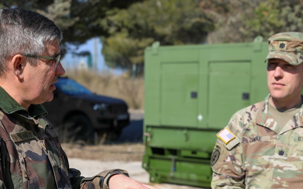 21st TSC observes French logistics elements in complex exercise