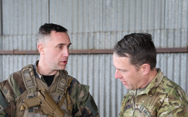 21st TSC observes French logistics elements in complex exercise
