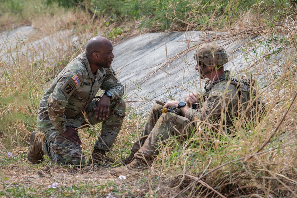 U.S. and Thai forces simulate an airfield Seizure during Cobra Gold 23