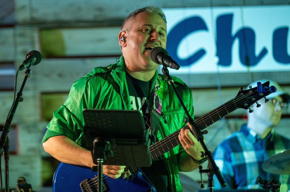 AFCENT Band Performs at Churchill’s Club