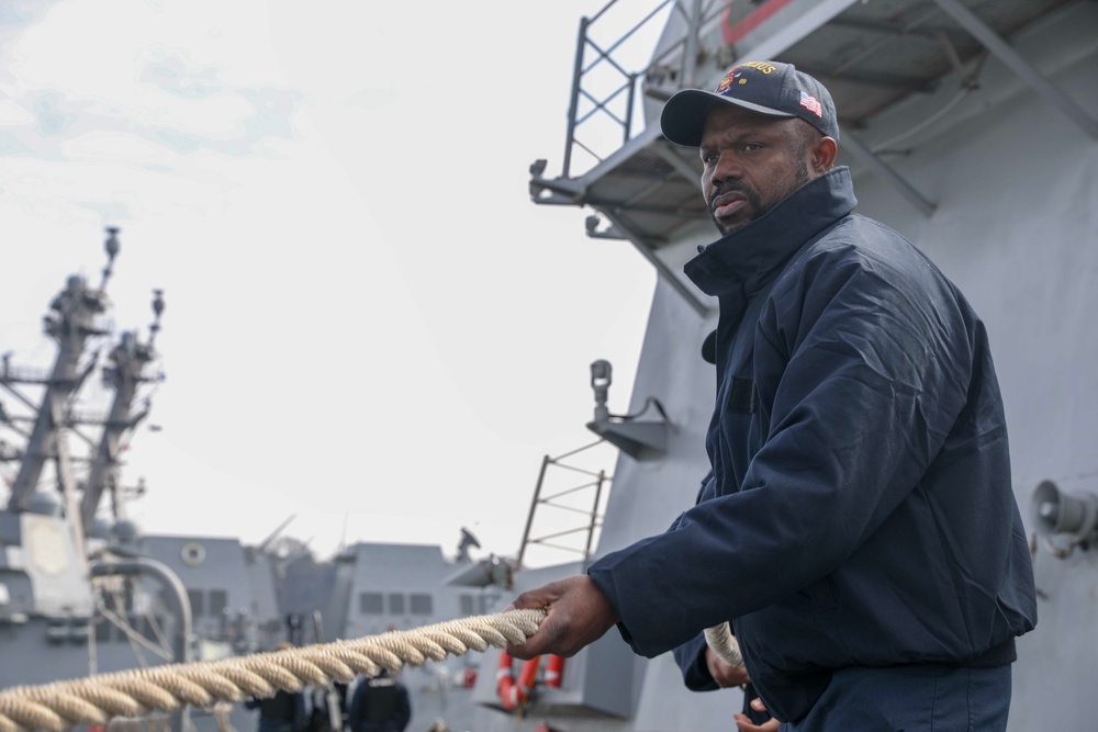 USS Milius Conducts Routine Operations