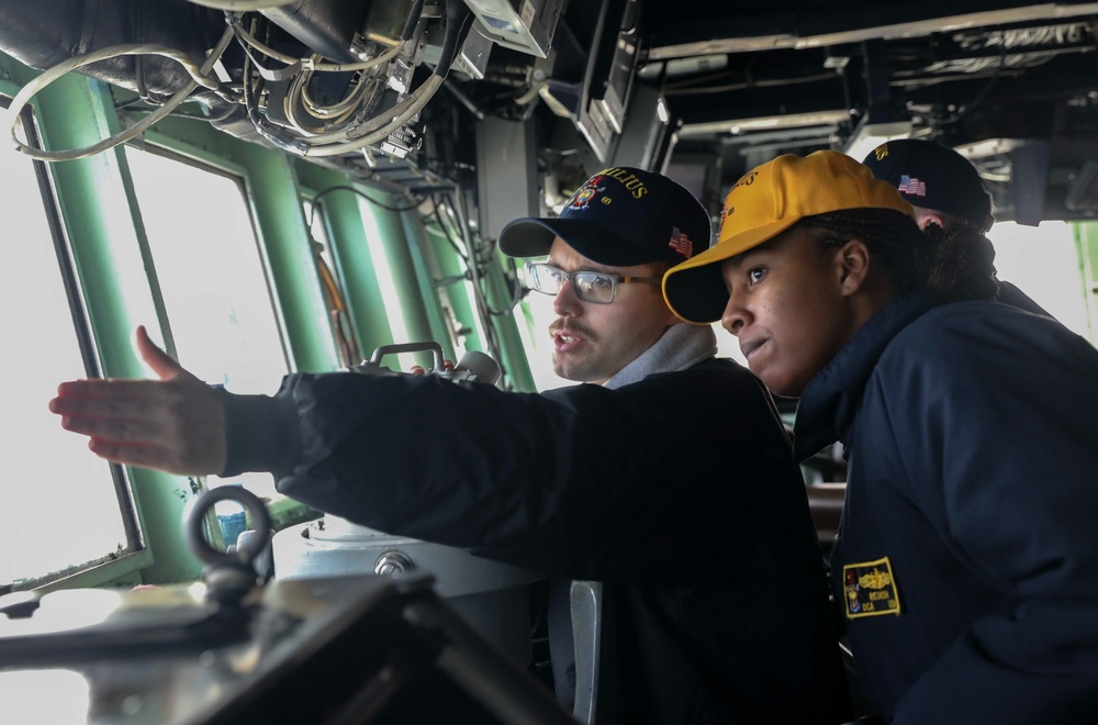 USS Milius Conducts Routine Operations