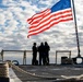 USS Porter Departs Rostock, Germany