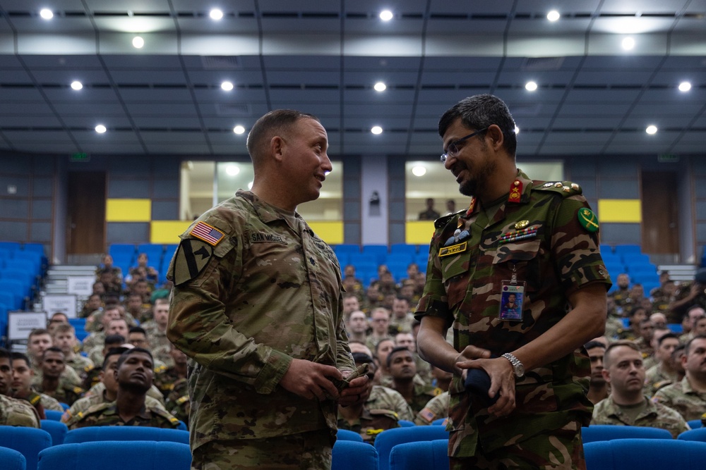 Exercise Tiger Lightning 23 - Opening Ceremony and Academic Discussion