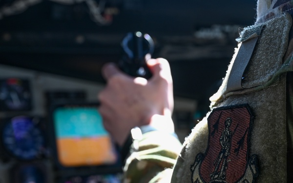 USAF KC-135 Stratotanker refuels RAF RC-135, USAF F-15s in CENTCOM AOR