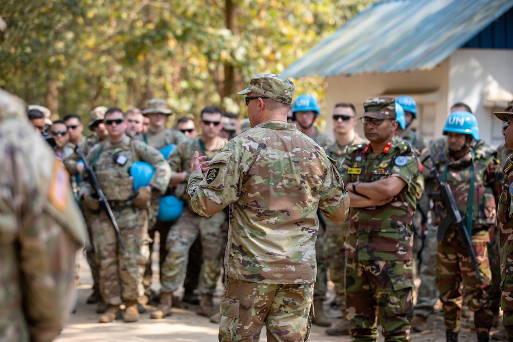 Exercise Tiger Lightning 23 - Checkpoint and Counter Ambush training