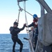 USS Milius Conducts Man Overboard Drill