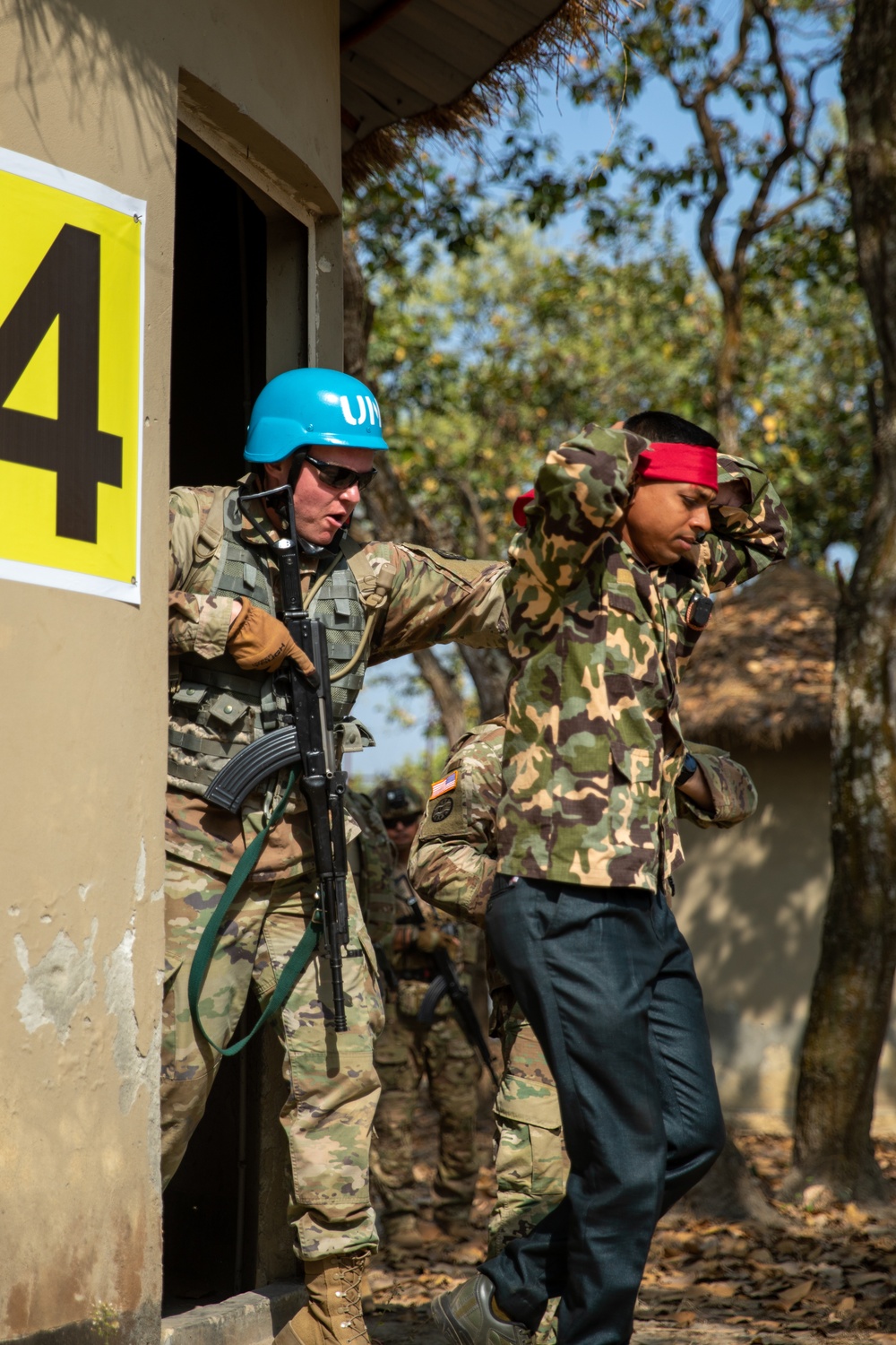 Exercise Tiger Lightning 23 - Cordon and Search Operations and Counter-IED training