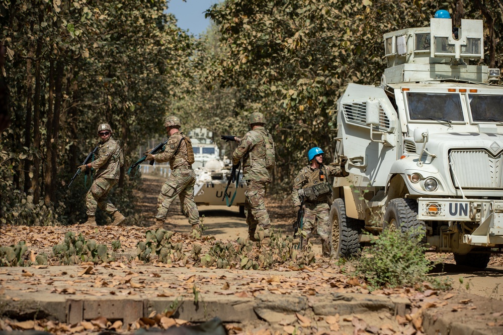 Exercise Tiger Lightning 23 - Cordon and Search Operations and Counter-IED training