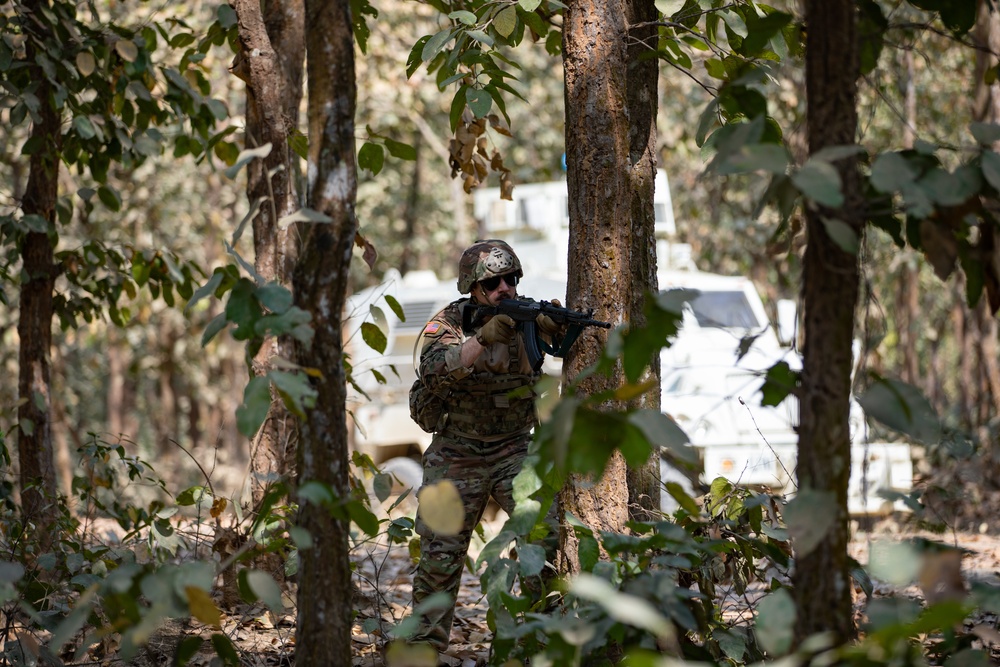 Exercise Tiger Lightning 23 - Cordon and Search Operations and Counter-IED training