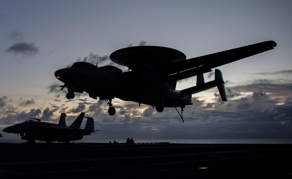 Nimitz Conducts Flight Operations