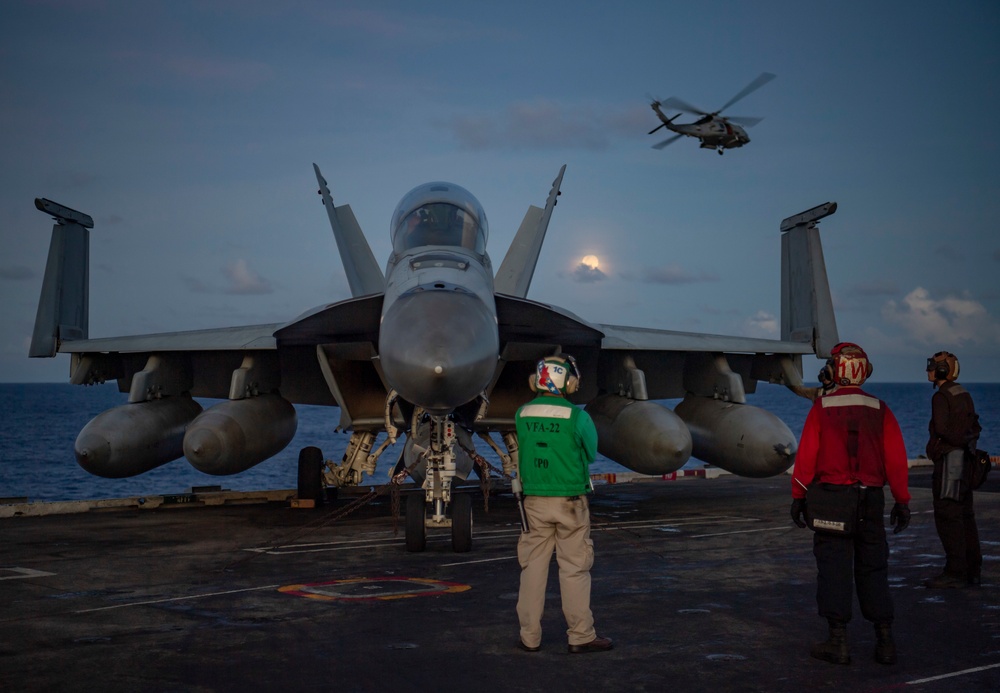 Nimitz Conducts Flight Operations