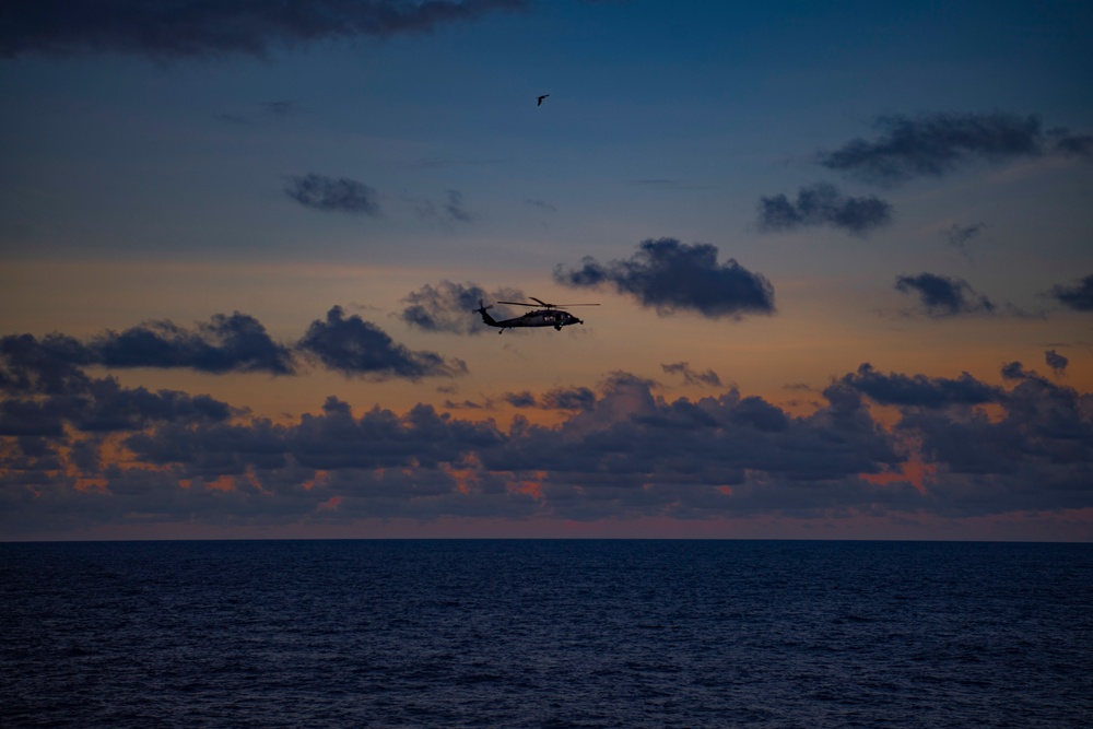 Nimitz Conducts Flight Operations