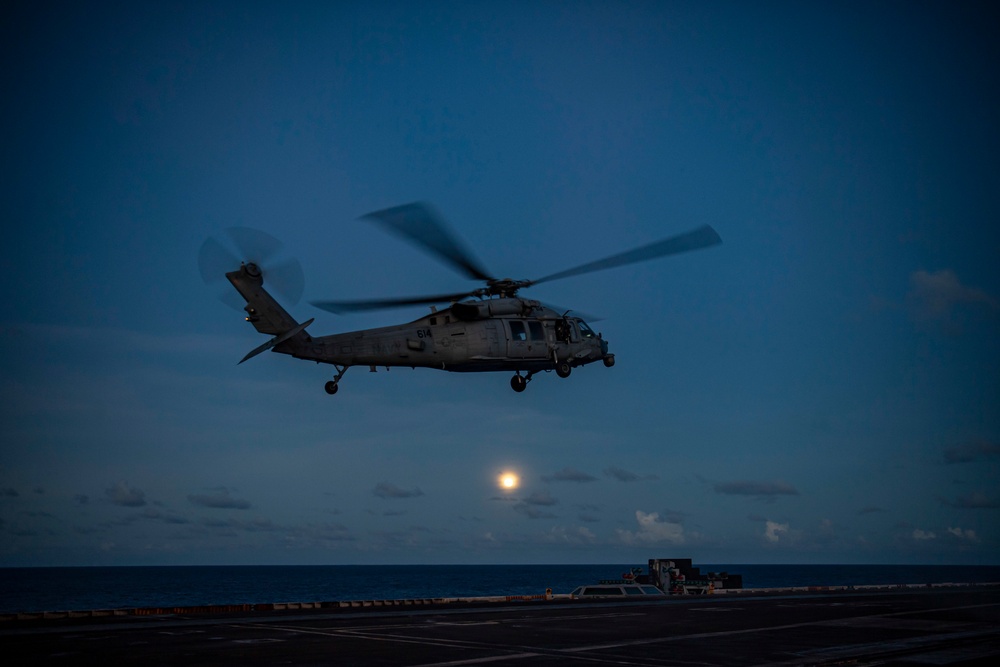 Nimitz Conducts Flight Operations