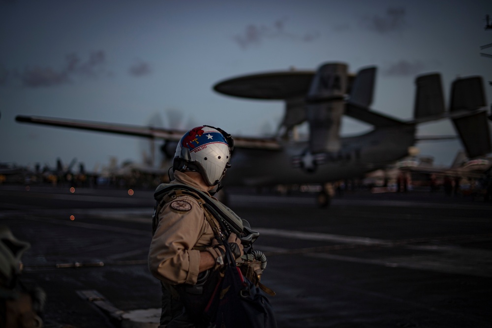 Nimitz Conducts Flight Operations