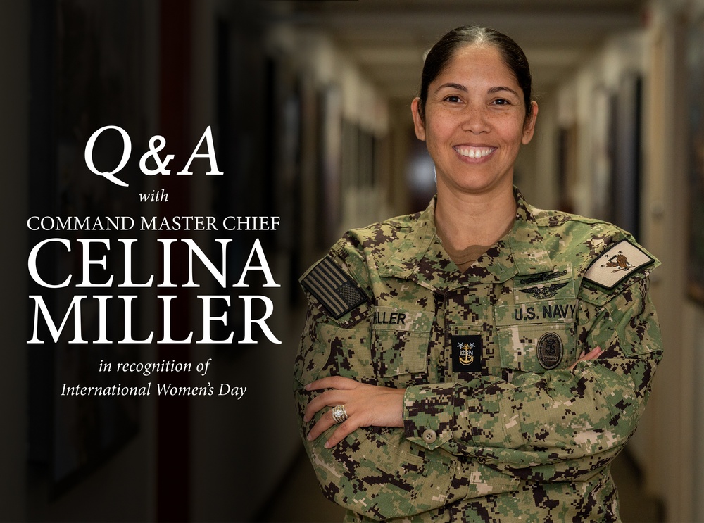 Q&amp;A with NAVCENT Command Master Chief Celina Miller