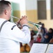 U.S. Naval Forces Europe Africa Band Performs at Camp Lemonnier During Cutlass Express 2023