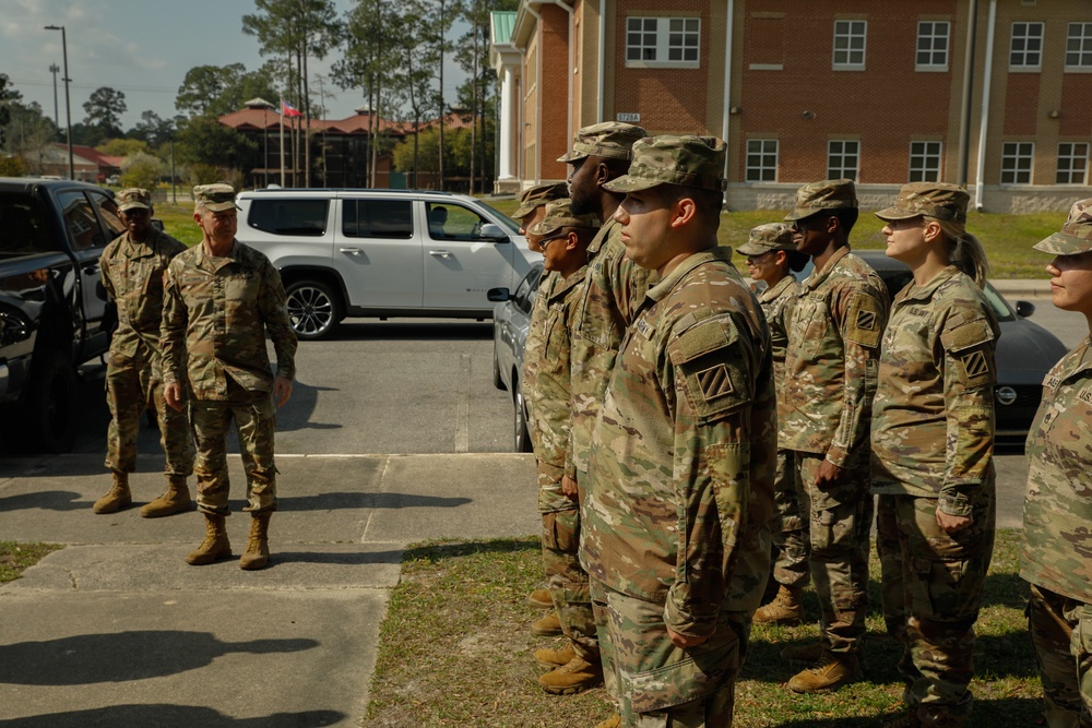 Chief of Staff of the Army, Sergeant Major of the Army visit Fort Stewart