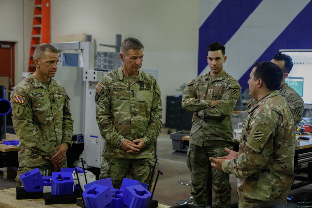 Chief of Staff of the Army, Sergeant Major of the Army visit Fort Stewart