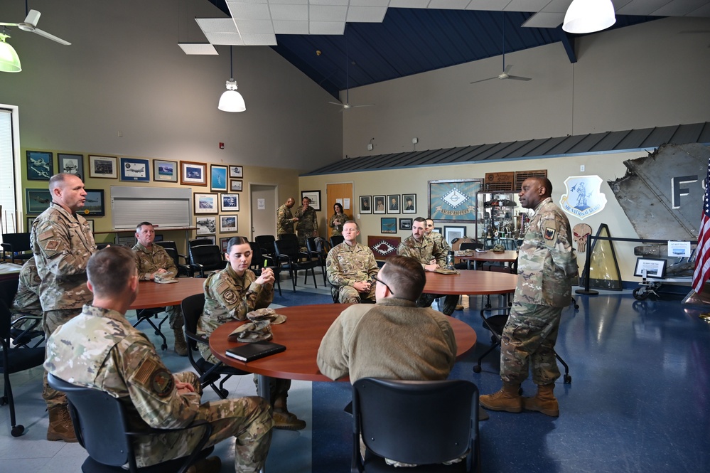 Air National Guard Command Chief visits 188th Wing