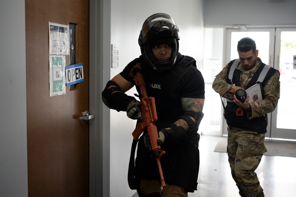 156th Wing Active Shooter Exercise