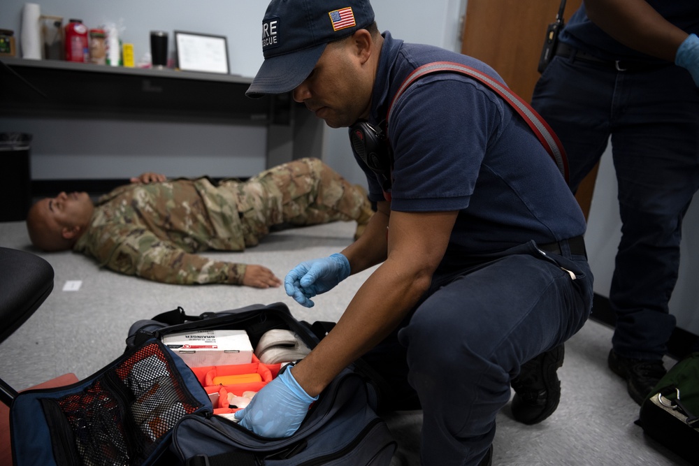 156th Wing Active Shooter Exercise