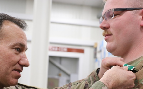 Soldiers of the 37th Infantry Brigade Combat Team are Recognized for Meritorious Service