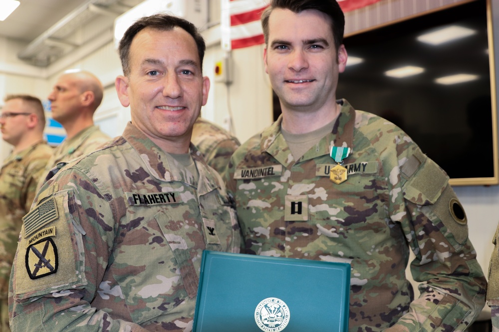 Soldiers of the 37th Infantry Brigade Combat Team are Recognized for Meritorious Service