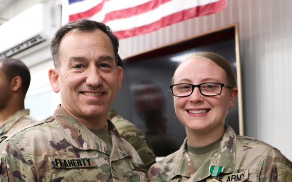 Soldiers of the 37th Infantry Brigade Combat Team are Recognized for Meritorious Service