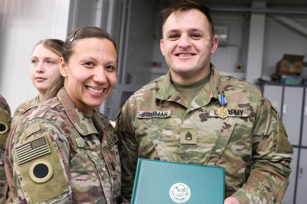 Soldiers of the 37th Infantry Brigade Combat Team are Recognized for Meritorious Service