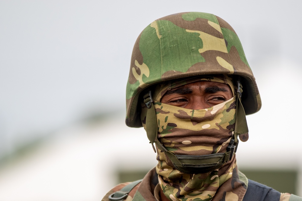 Cabo Verde Armed Forces train in Ghana during Flintlock