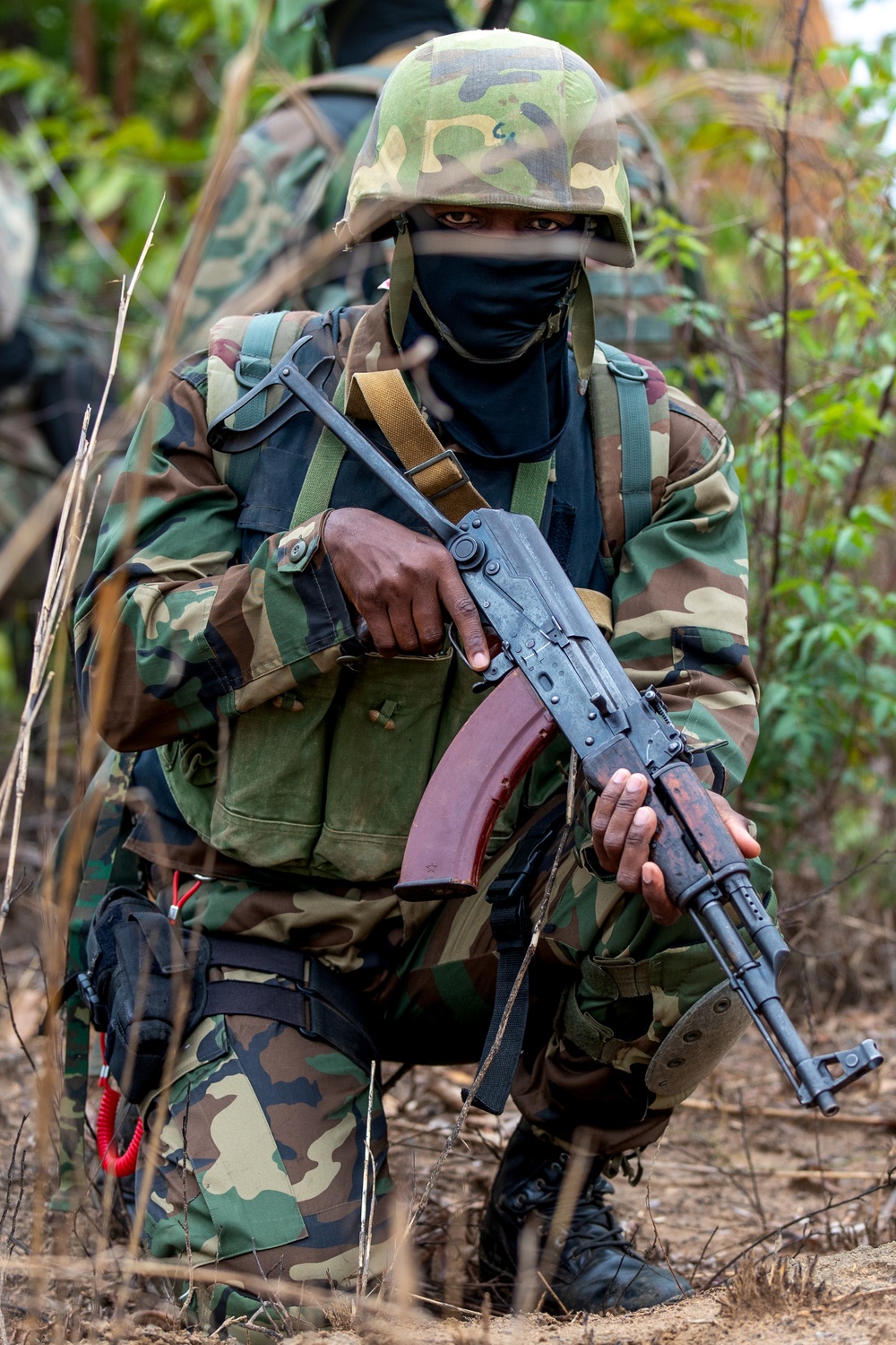 Cabo Verde Armed Forces train in Ghana during Flintlock