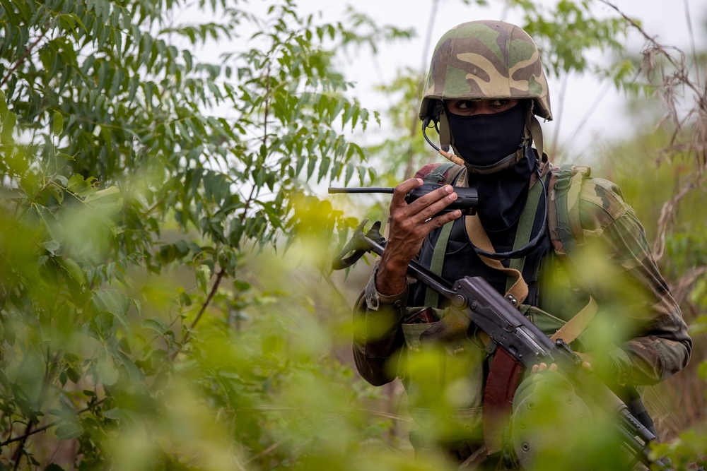 Cabo Verde Armed Forces train in Ghana during Flintlock